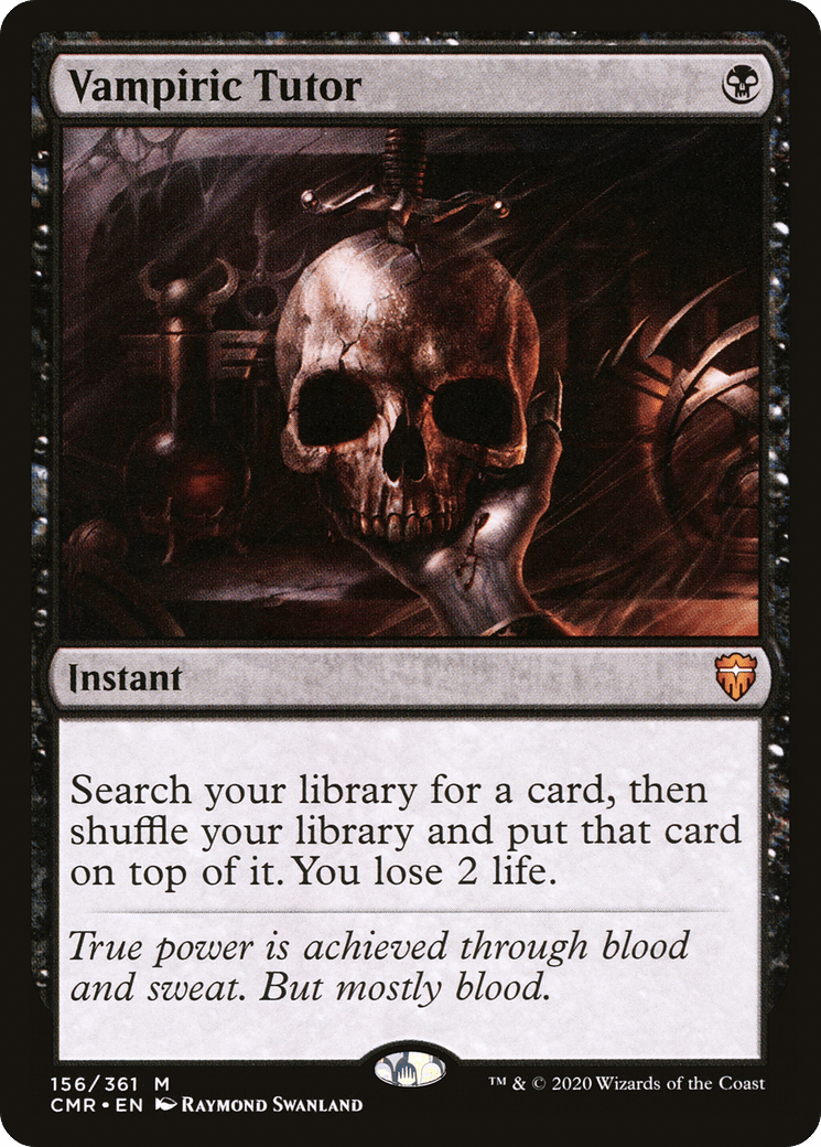 Vampiric Tutor [Commander Legends] Foil