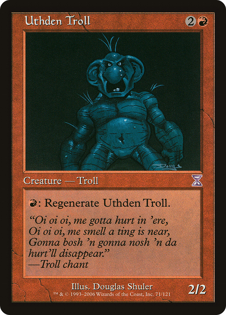 Uthden Troll [Time Spiral Timeshifted] Foil