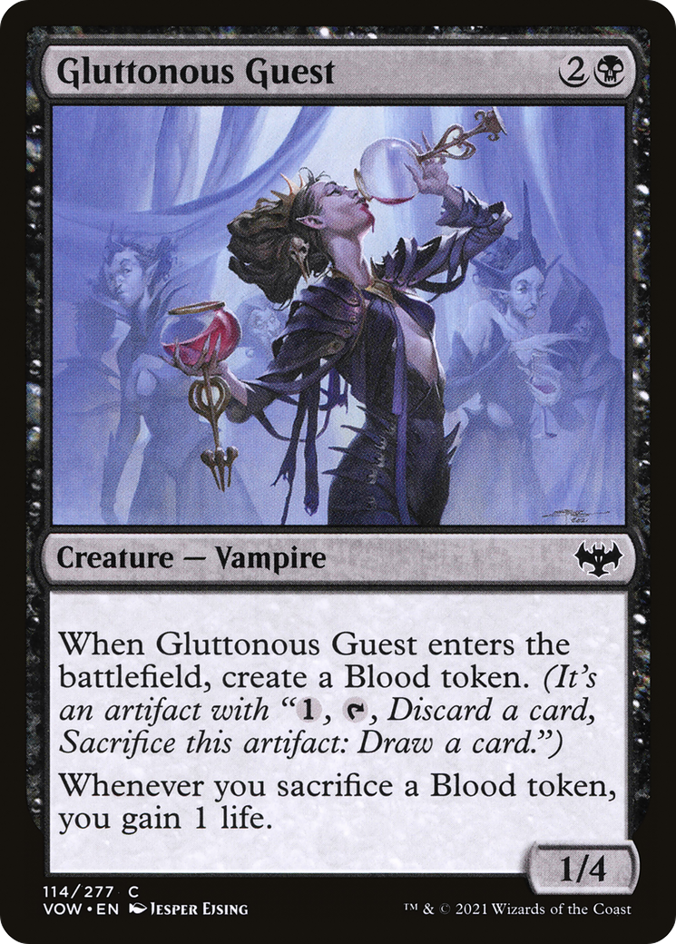Gluttonous Guest [Innistrad: Crimson Vow] Foil