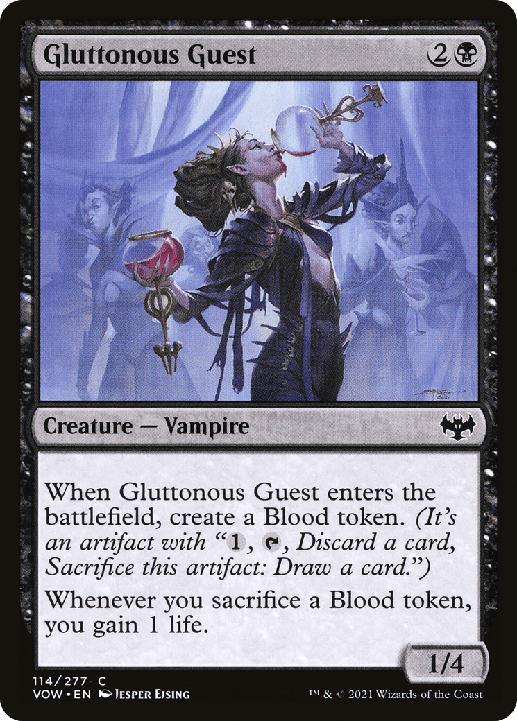 Gluttonous Guest [Innistrad: Crimson Vow] Foil