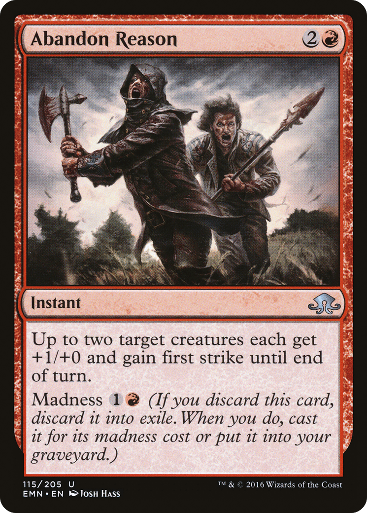 Abandon Reason [Eldritch Moon] Foil