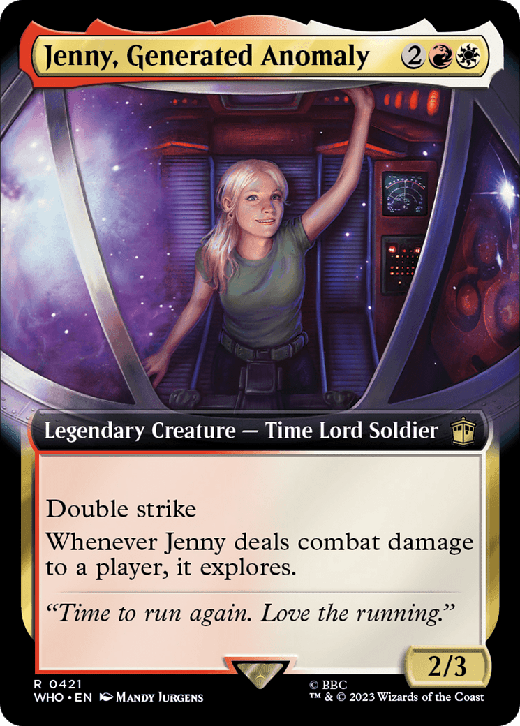 Jenny, Generated Anomaly (Extended Art) [Doctor Who] Foil
