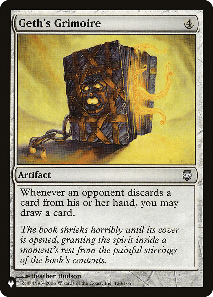 Geth's Grimoire |  Foil (DST-123) [The List]