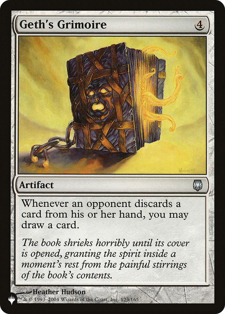 Geth's Grimoire |  Foil (DST-123) [The List]