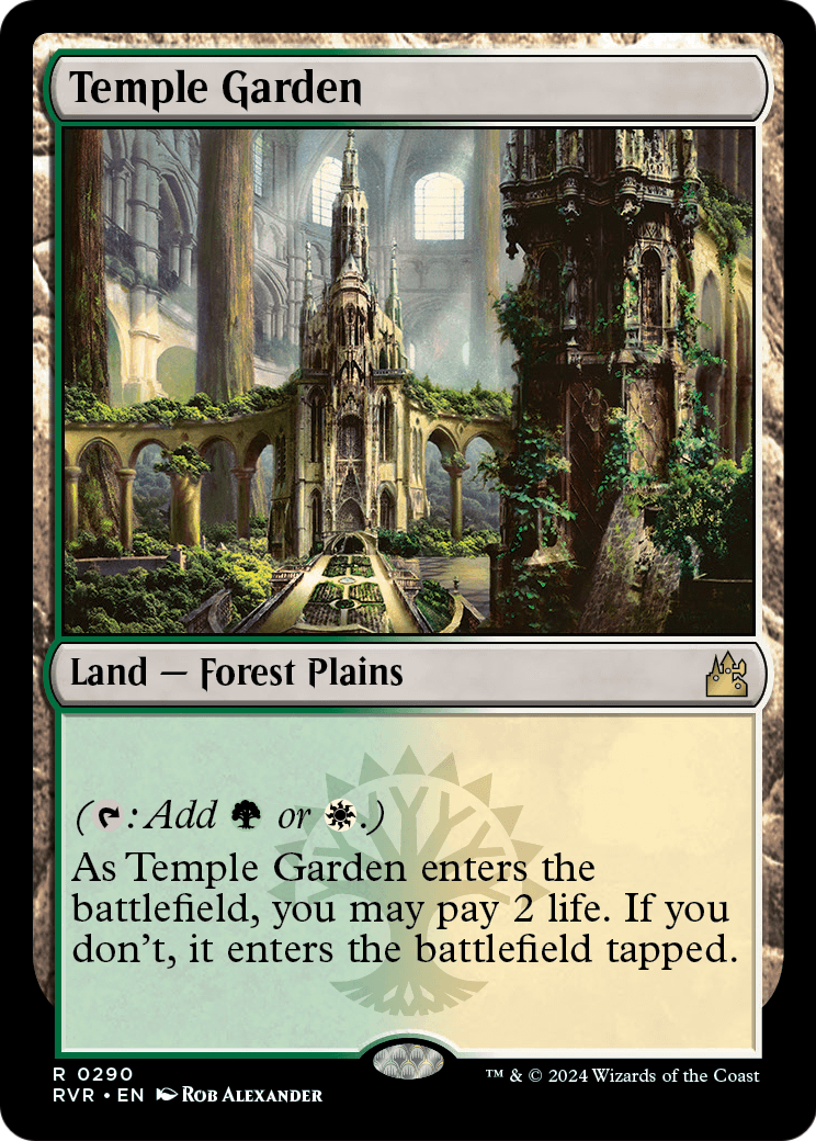 Temple Garden [Ravnica Remastered] Foil