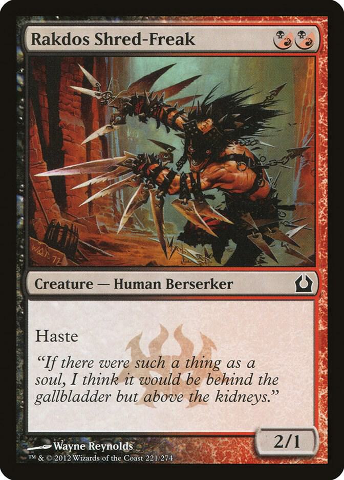 Rakdos Shred Freak 221/274 (Return to Ravnica) 