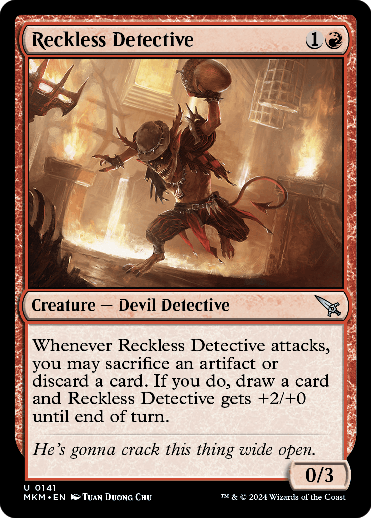 Reckless Detective [Murders at Karlov Manor] Foil