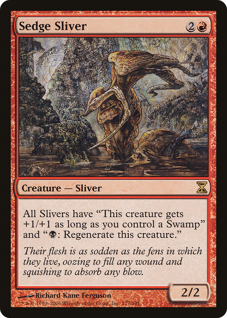 Sedge Sliver [Time Spiral] Foil