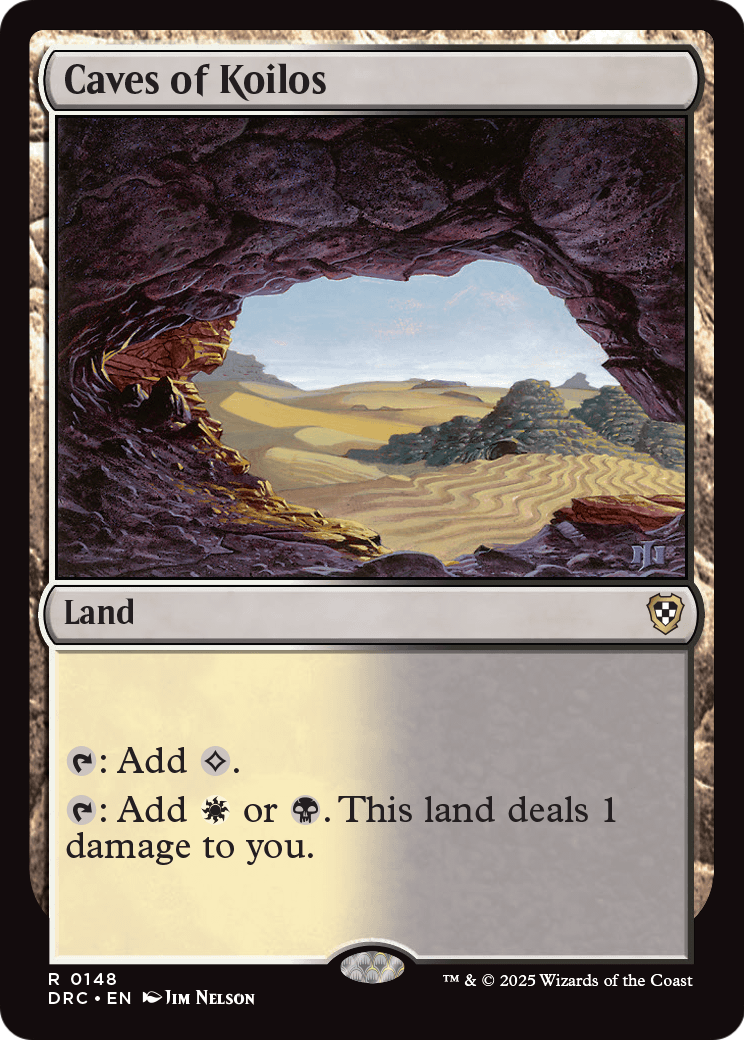 Caves of Koilos (-148) [Commander: Aetherdrift]