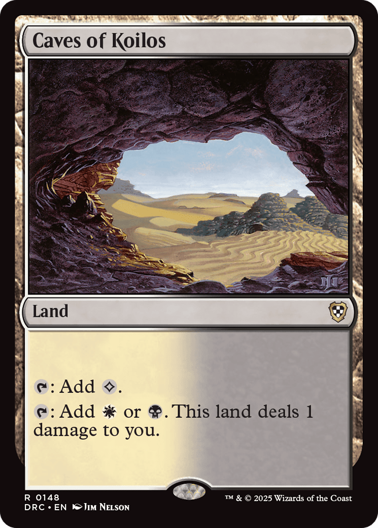 Caves of Koilos (-148) [Commander: Aetherdrift]