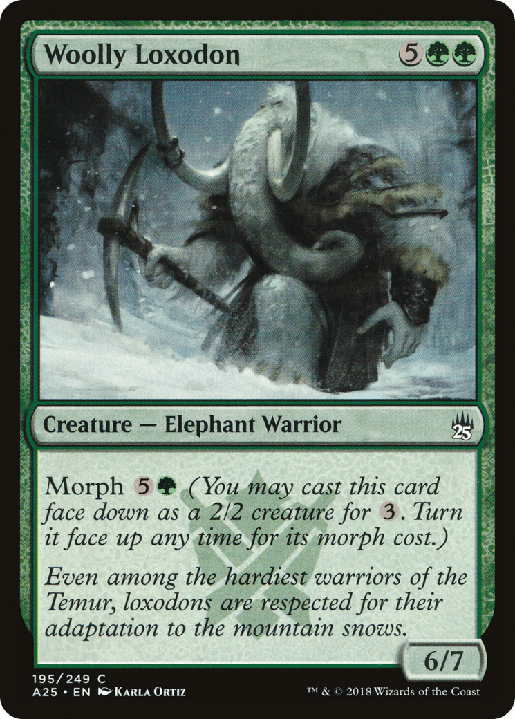 Woolly Loxodon [Masters 25] Foil