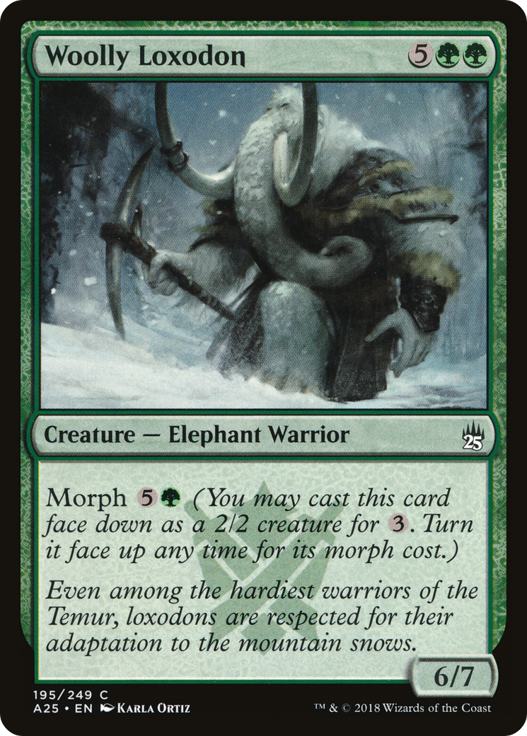 Woolly Loxodon [Masters 25] Foil