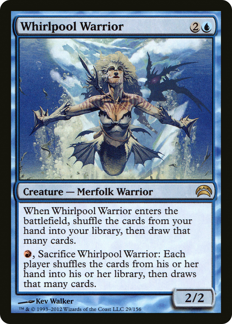 Whirlpool Warrior (029) [Planechase 2012]  Foil