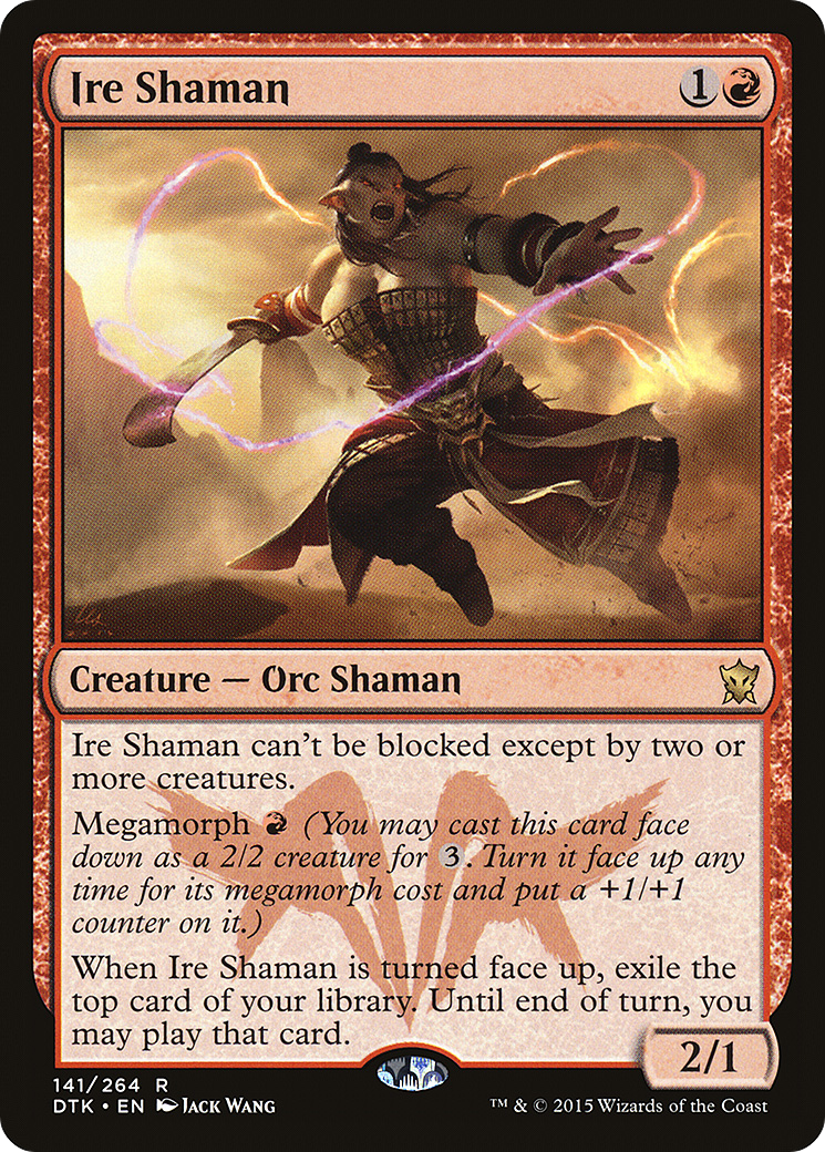 Ire Shaman [Dragons of Tarkir] Foil