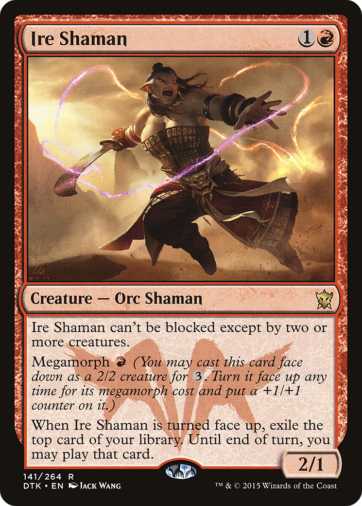 Ire Shaman [Dragons of Tarkir] Foil