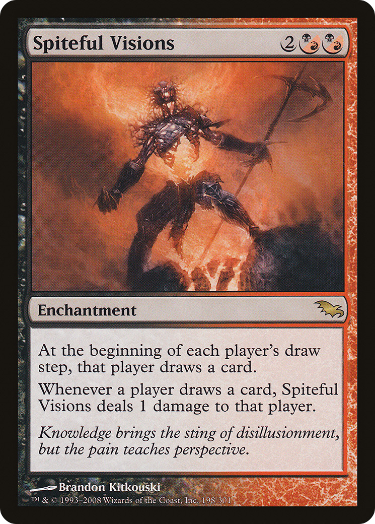Spiteful Visions [Shadowmoor] Foil