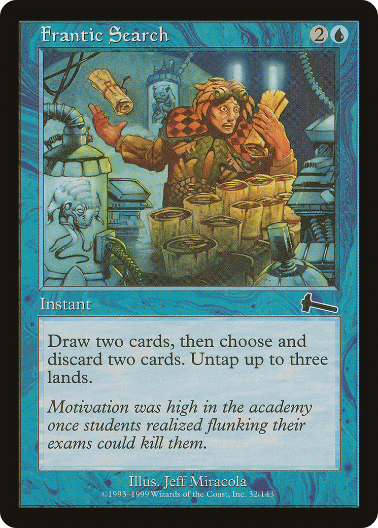 Frantic Search [Urza's Legacy] Foil