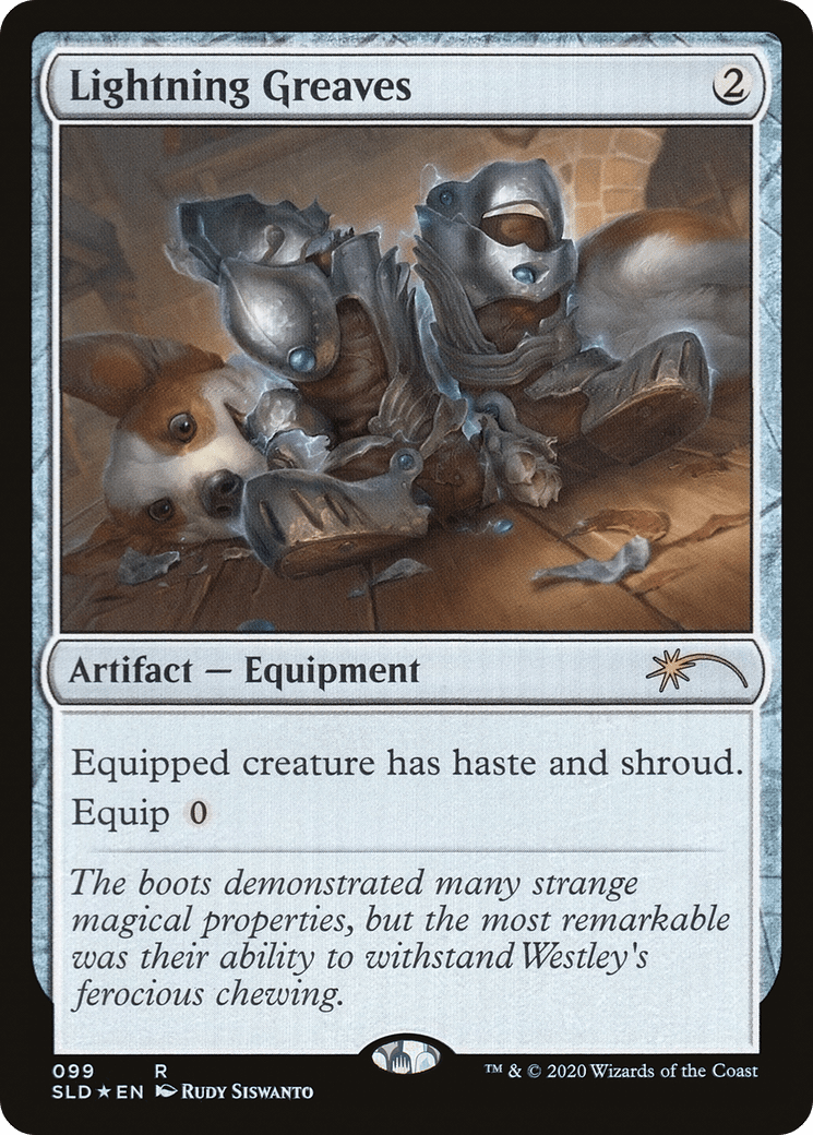 Lightning Greaves [Secret Lair Drop Series] Foil