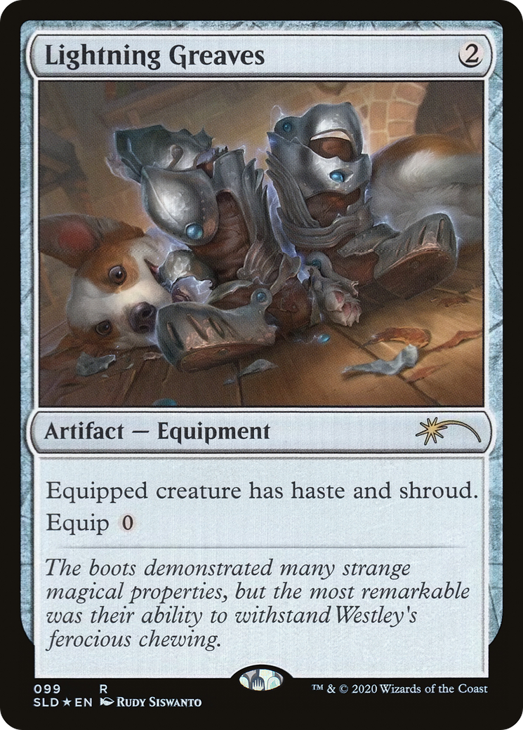 Lightning Greaves [Secret Lair Drop Series] Foil