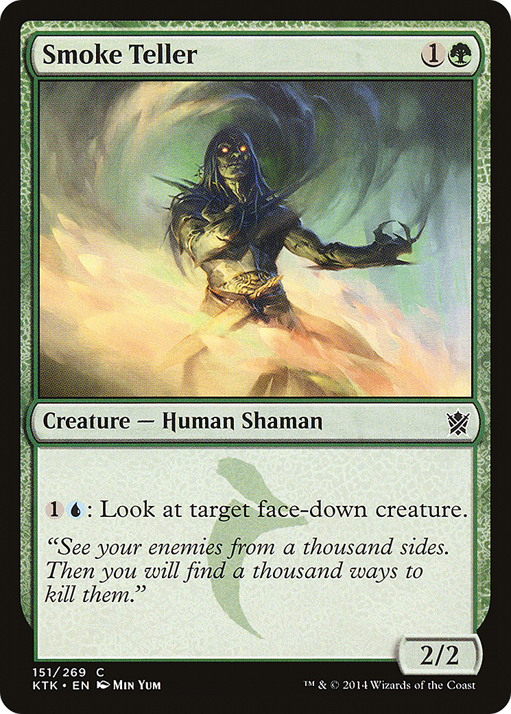 Smoke Teller [Khans of Tarkir] Foil