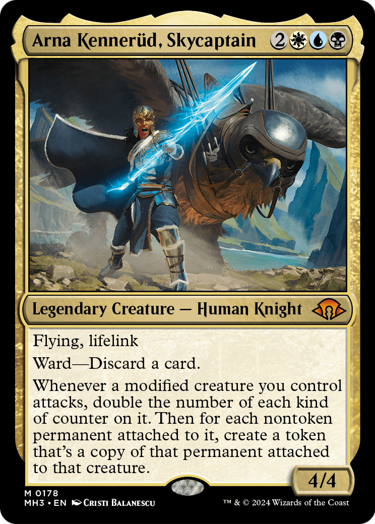 Arna Kennerud, Skycaptain [Modern Horizons 3] Foil
