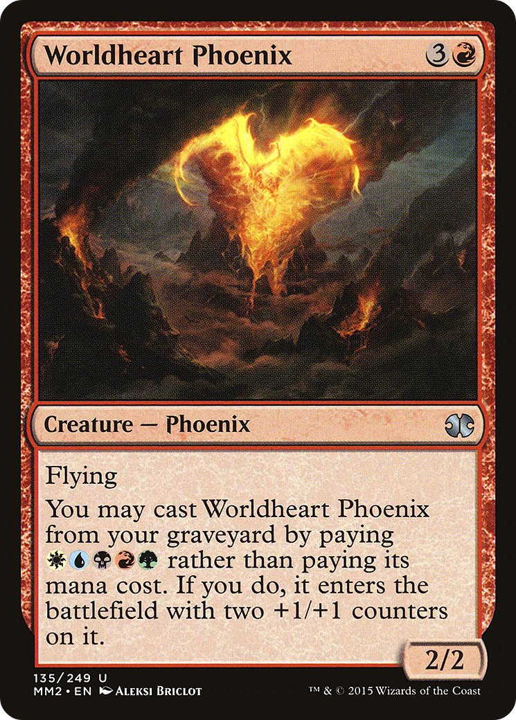 Worldheart Phoenix [Modern Masters 2015] Foil