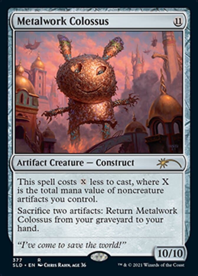 Metalwork Colossus (377) [Secret Lair Drop Series] Foil