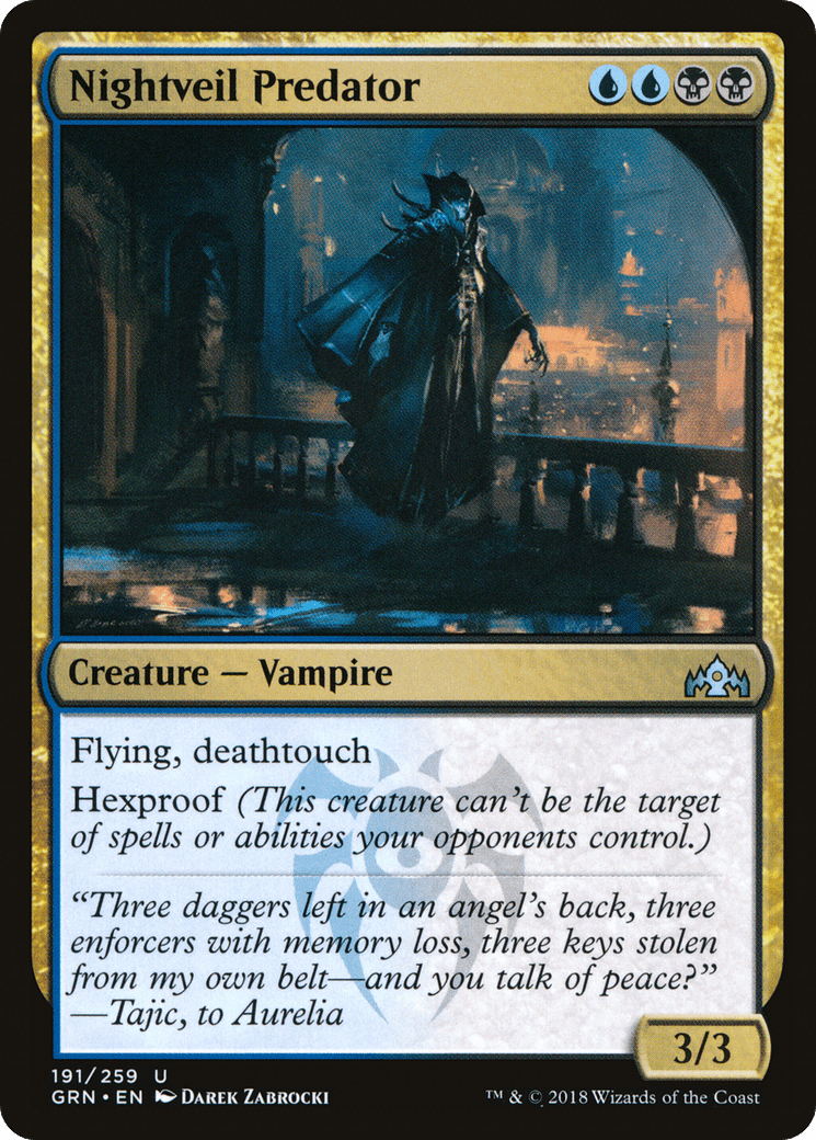 Nightveil Predator [Guilds of Ravnica] Foil
