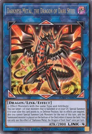 Darkness Metal, the Dragon of Dark Steel [JUMP-EN087] Ultra Rare