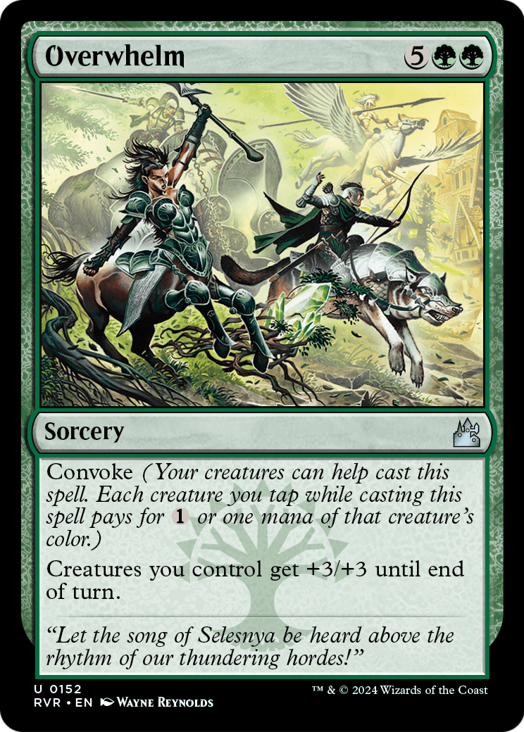 Overwhelm [Ravnica Remastered] Foil