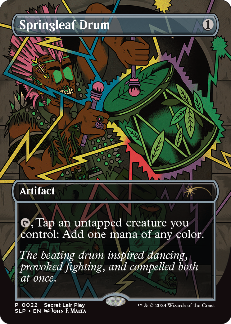 Springleaf Drum [Pro Tour Promos] Foil