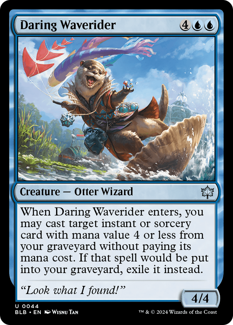 Daring Waverider [Bloomburrow] Foil