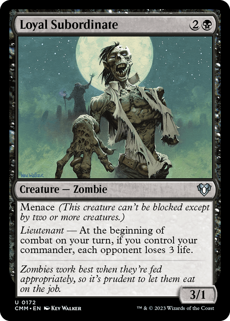 Loyal Subordinate [Commander Masters] Foil