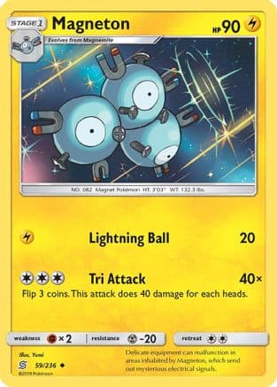 Magneton 59/236 - SM  Unified Minds Reverse Holofoil