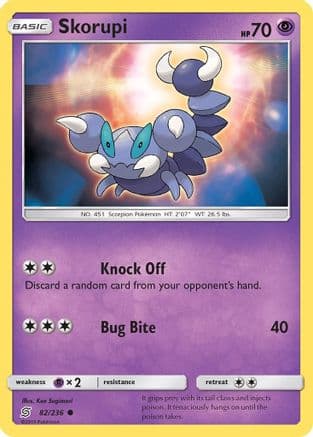 Skorupi 82/236 - SM  Unified Minds Reverse Holofoil