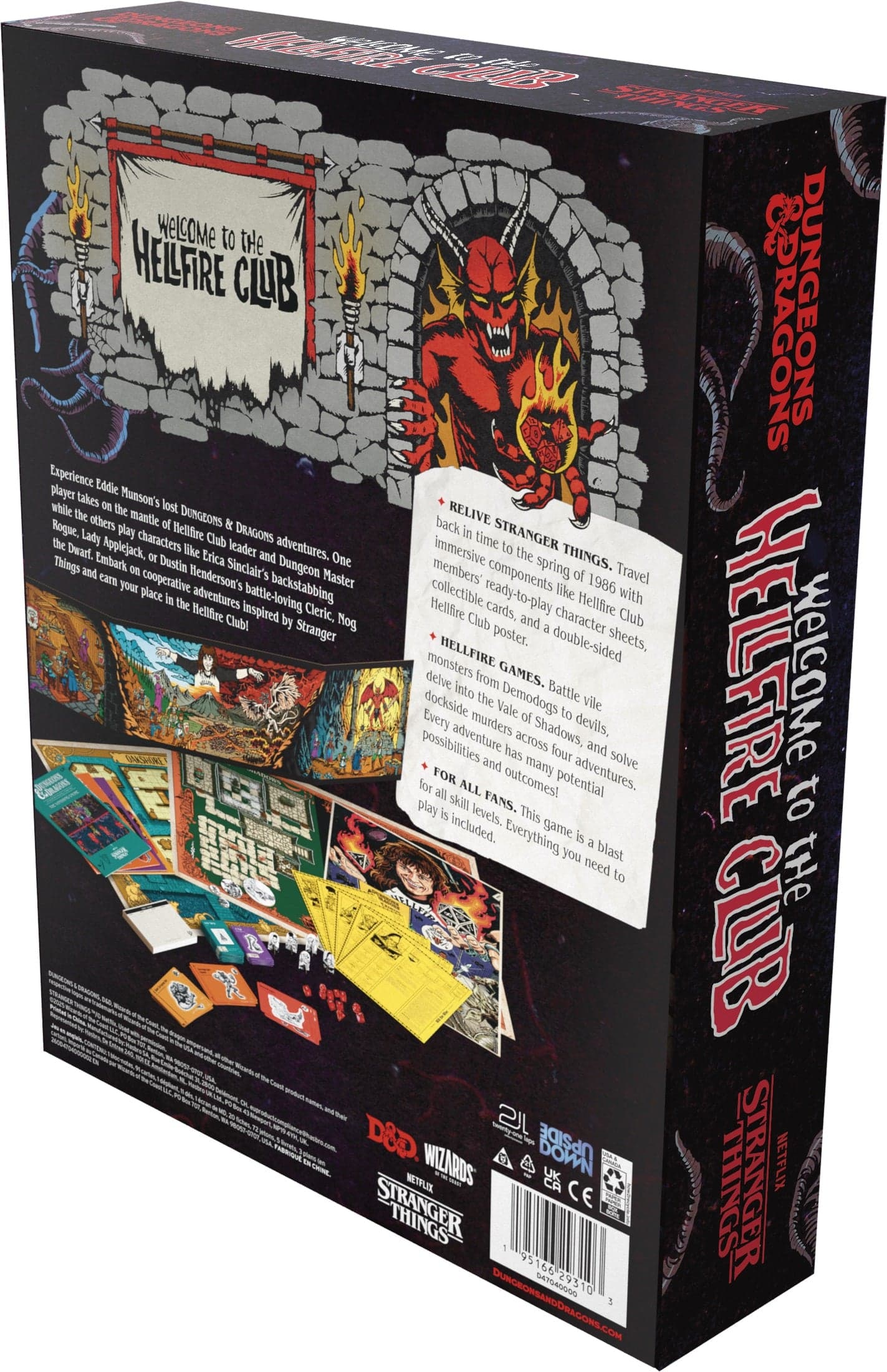 Dungeons & Dragons x Stranger Things | Starter Set: Welcome to the Hellfire Club