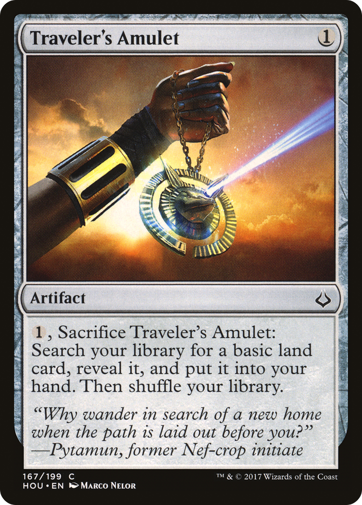 Traveler's Amulet [Hour of Devastation] Foil