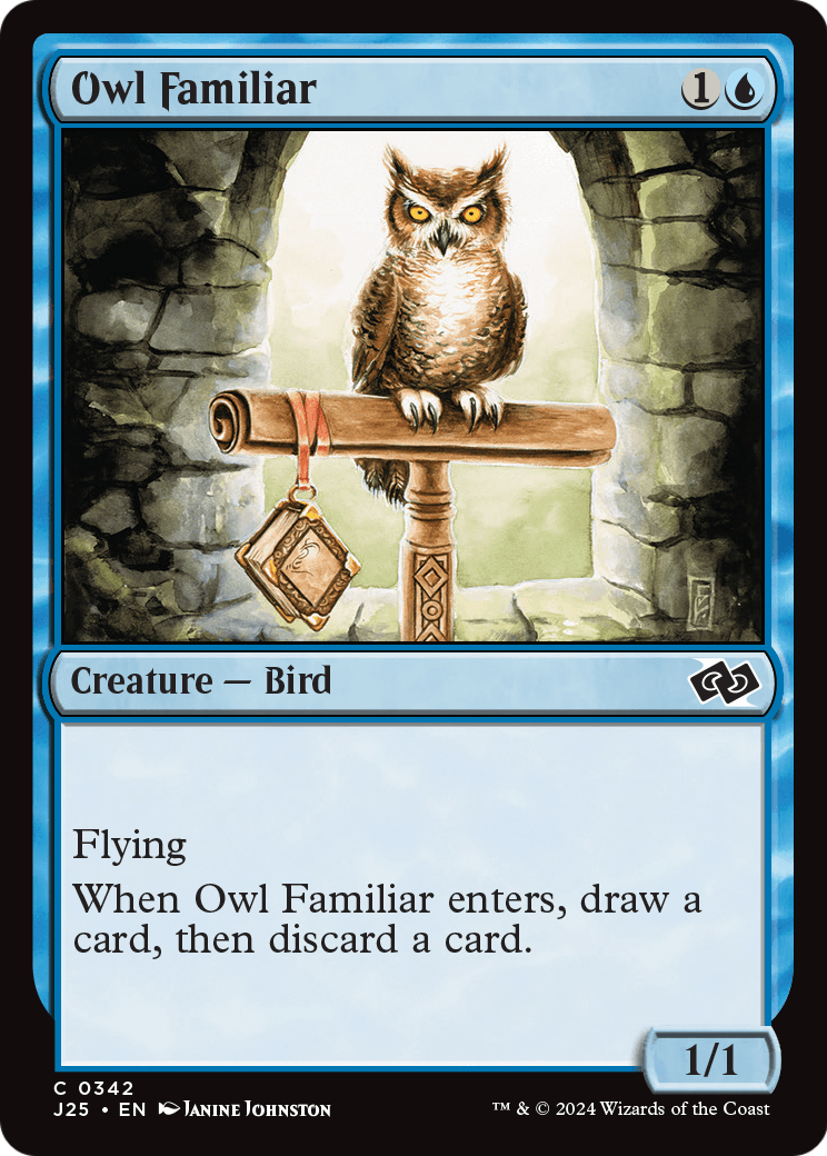 Owl Familiar (J25-342) - Foundations Jumpstart