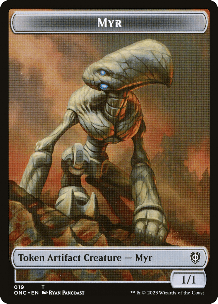 Myr (TONC-019) - Phyrexia: All Will Be One Commander Tokens