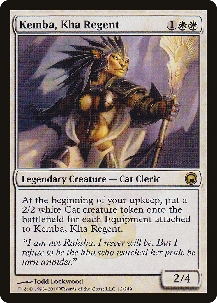 Kemba, Kha Regent [Scars of Mirrodin] Foil