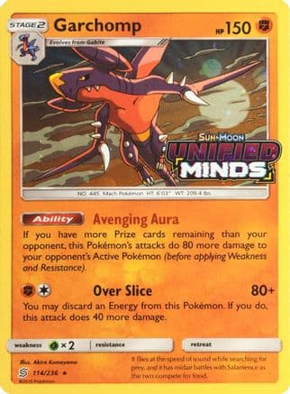 Garchomp (Cosmos Holo) 114/236 - Miscellaneous Cards & Products Holofoil