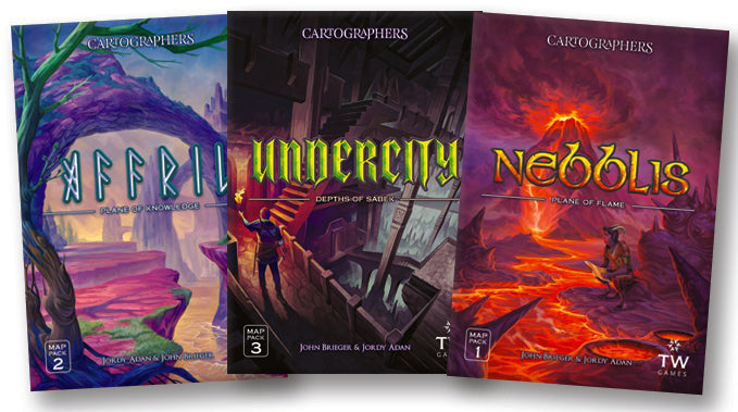 Cartographers | Expansion | Map Pack Collection