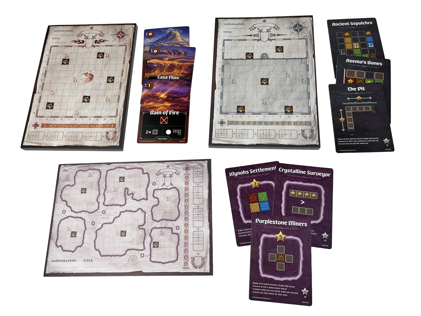 Cartographers | Expansion | Map Pack Collection