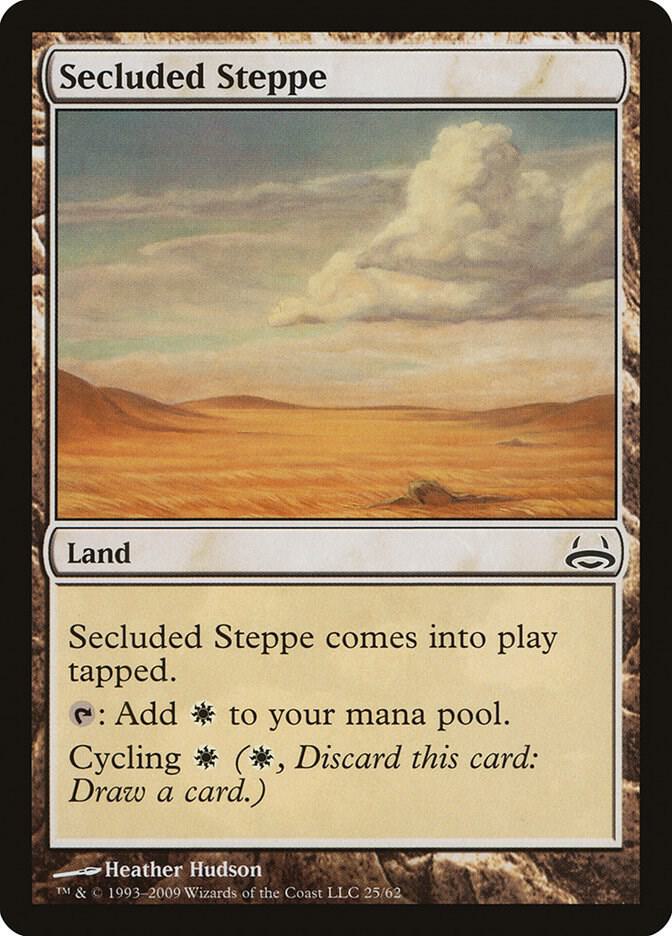 Secluded Steppe 25/62 (Duel Decks: Divine vs. Demonic) 