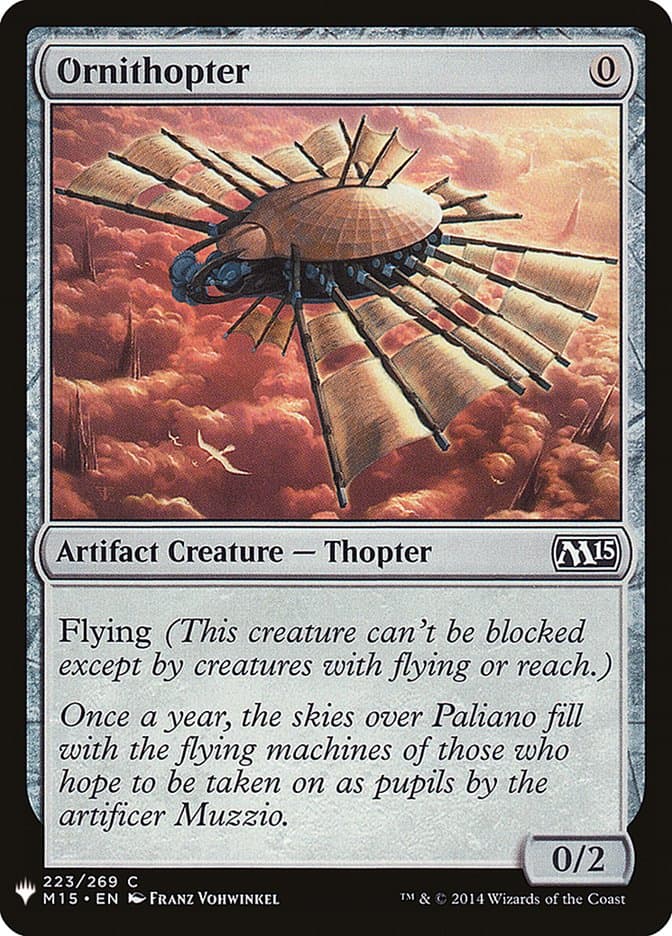 Ornithopter |  (M15-223) [The List]