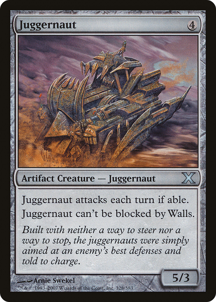 Juggernaut [Tenth Edition] Foil