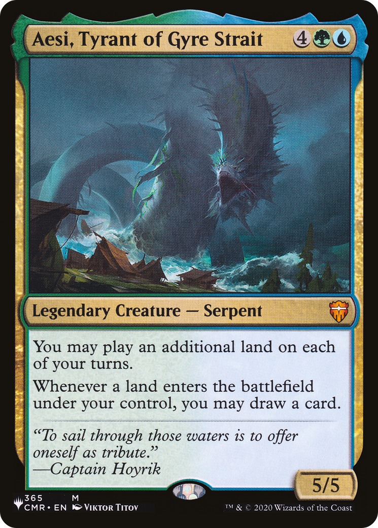 Aesi, Tyrant of Gyre Strait |  (CMR-365) [The List]