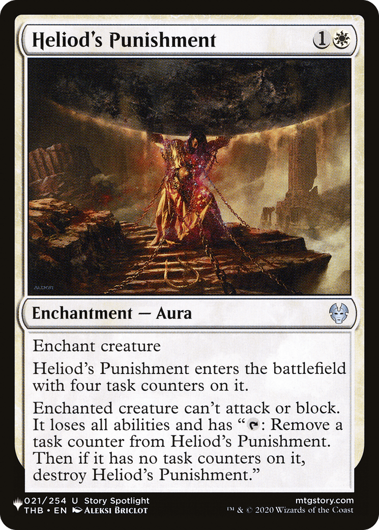 Heliod's Punishment |  (THB-21) [The List]