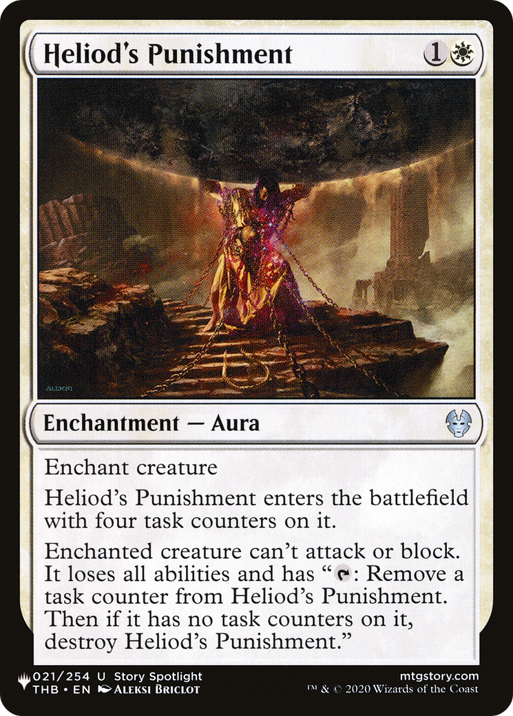 Heliod's Punishment |  (THB-21) [The List]