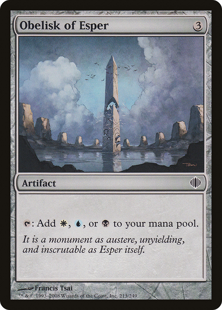 Obelisk of Esper [Shards of Alara] Foil
